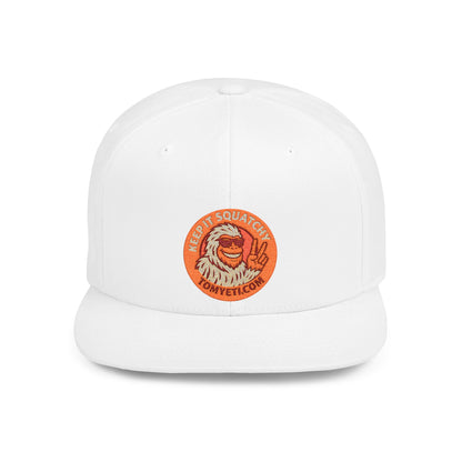 Flat Brim Hat - Tom Yeti Official Snapback Cap