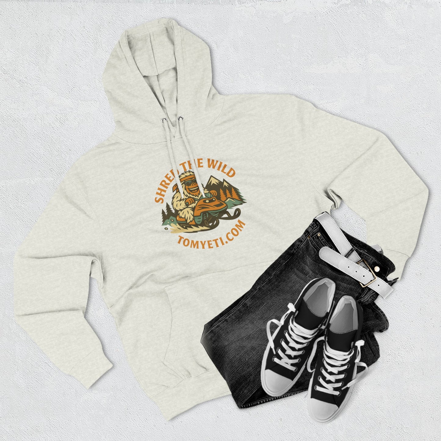 Tom Yeti Official Snowmobiling Hoodie!