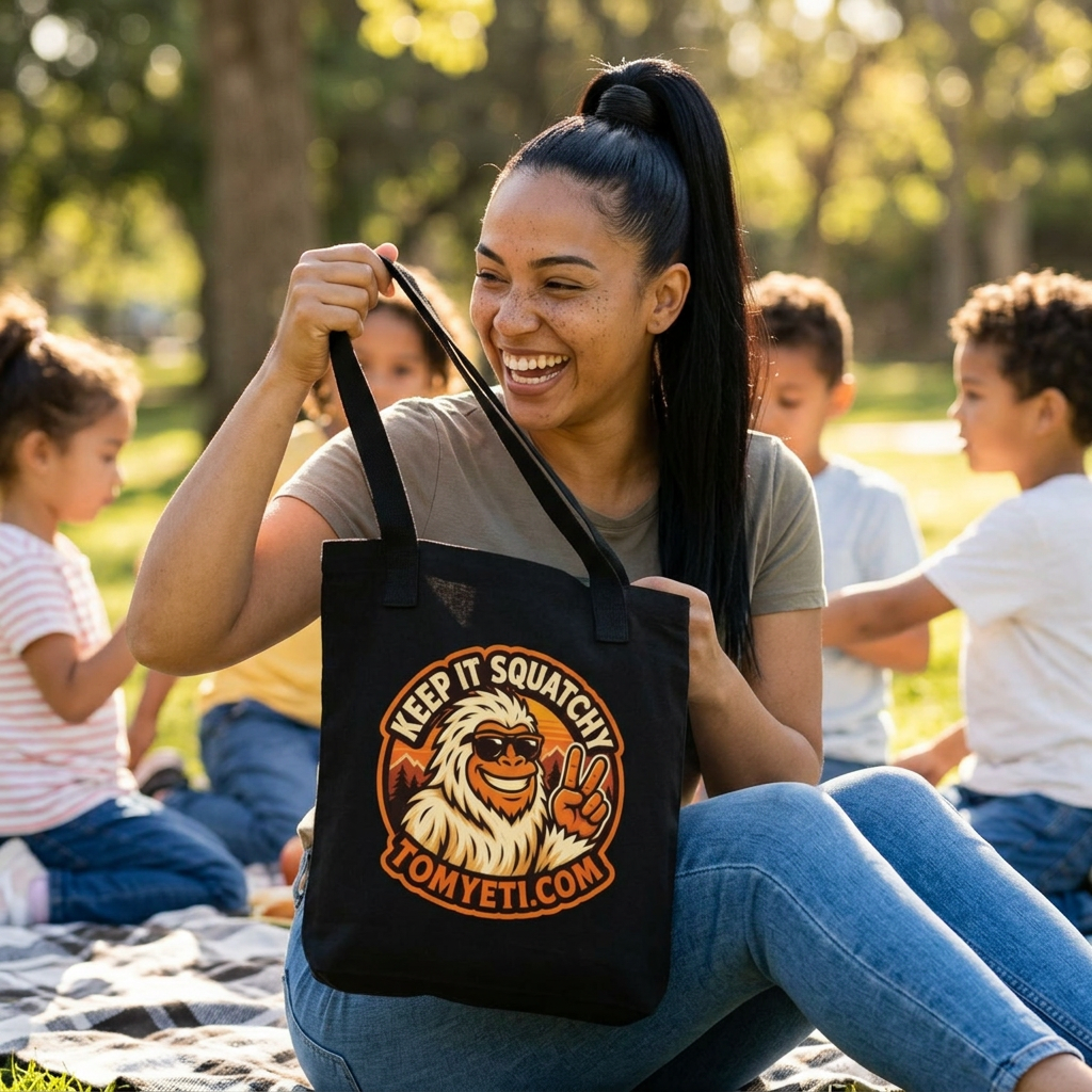 Yeti Tough Everyday Tote Bag — Organic Canvas