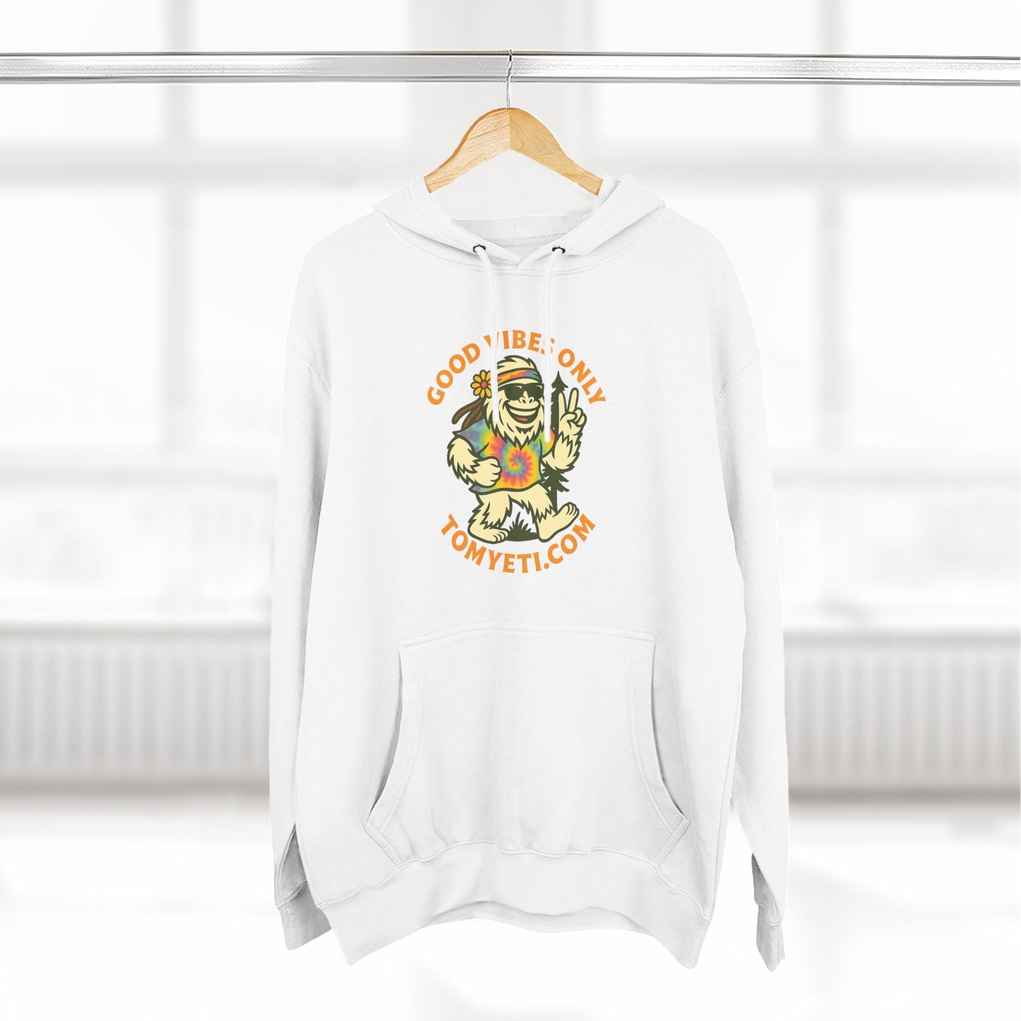 Tom Yeti Official Good Vibes Only Woman's Hoodie