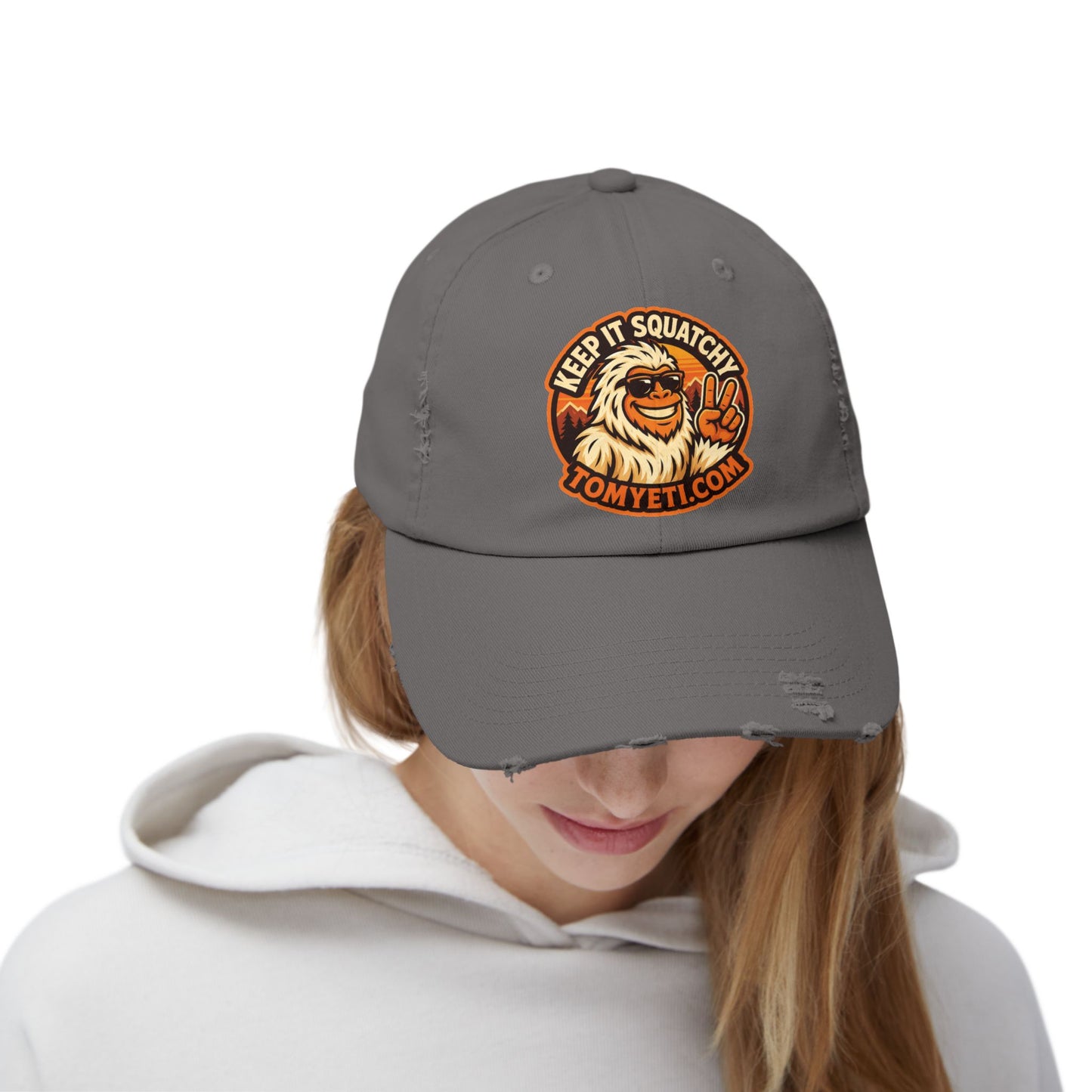 Tom Yeti Outdoor Adventure Cap — Distressed Unisex Hat