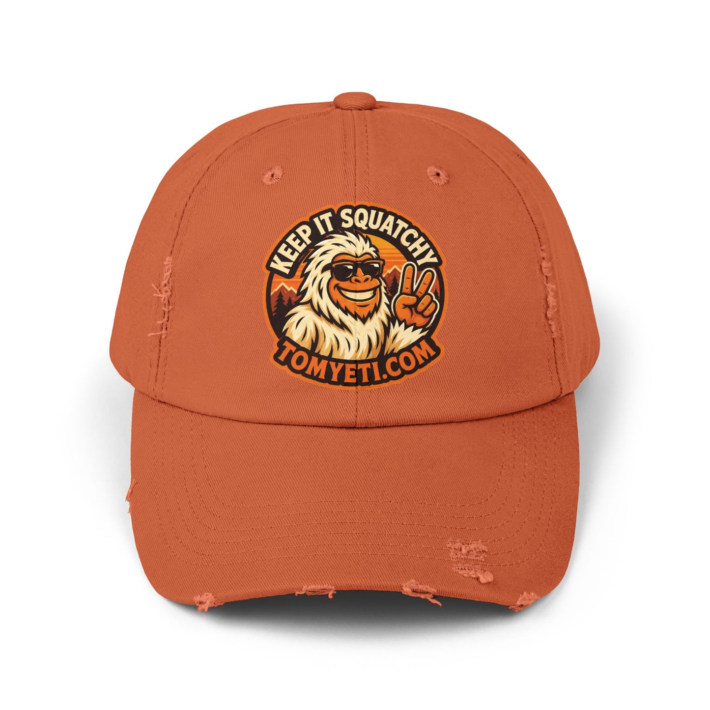Tom Yeti Outdoor Adventure Cap — Distressed Unisex Hat