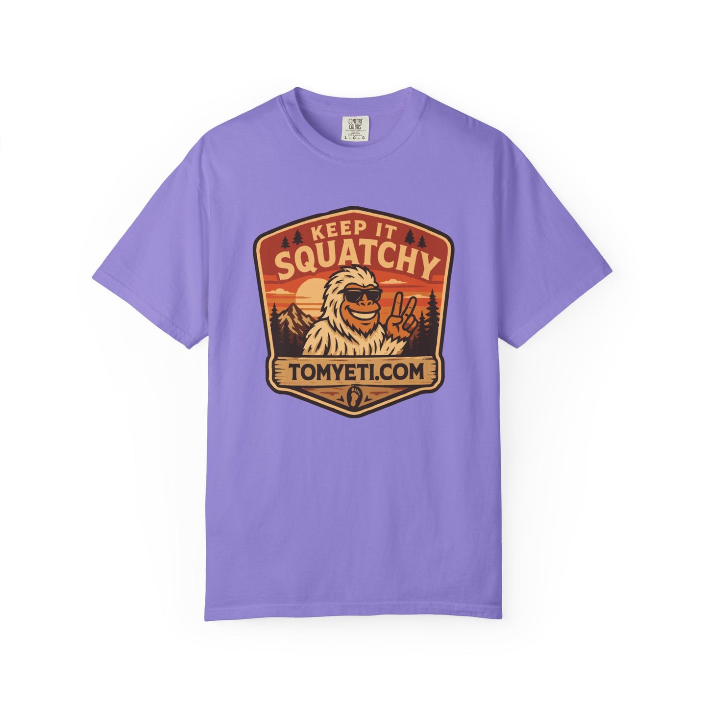 Tom Yeti Logo 100% Cotton T-Shirt
