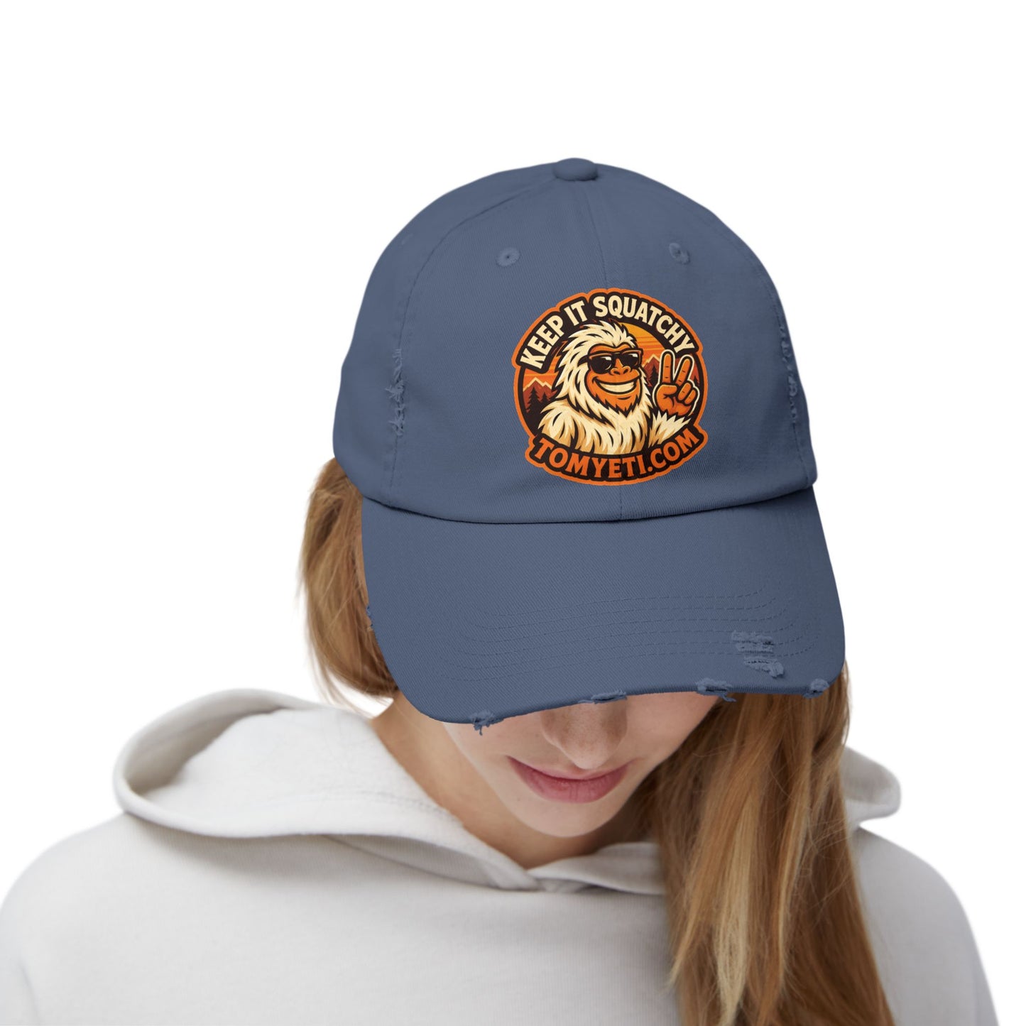Tom Yeti Outdoor Adventure Cap — Distressed Unisex Hat
