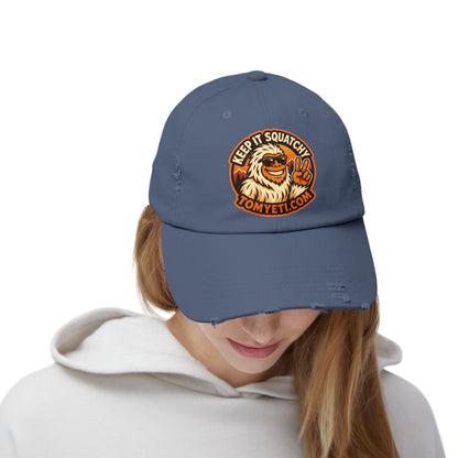 Tom Yeti Outdoor Adventure Cap — Distressed Unisex Hat