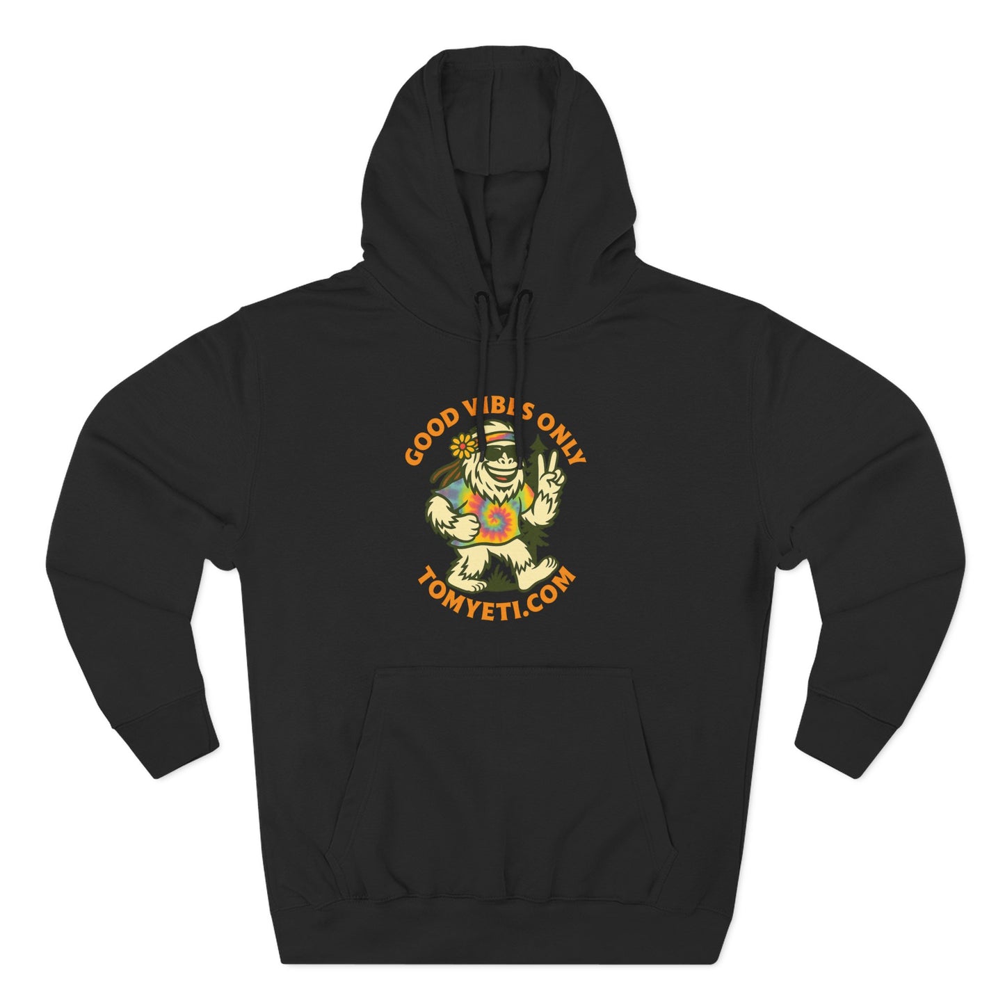 Tom Yeti Official Good Vibes Only Woman's Hoodie