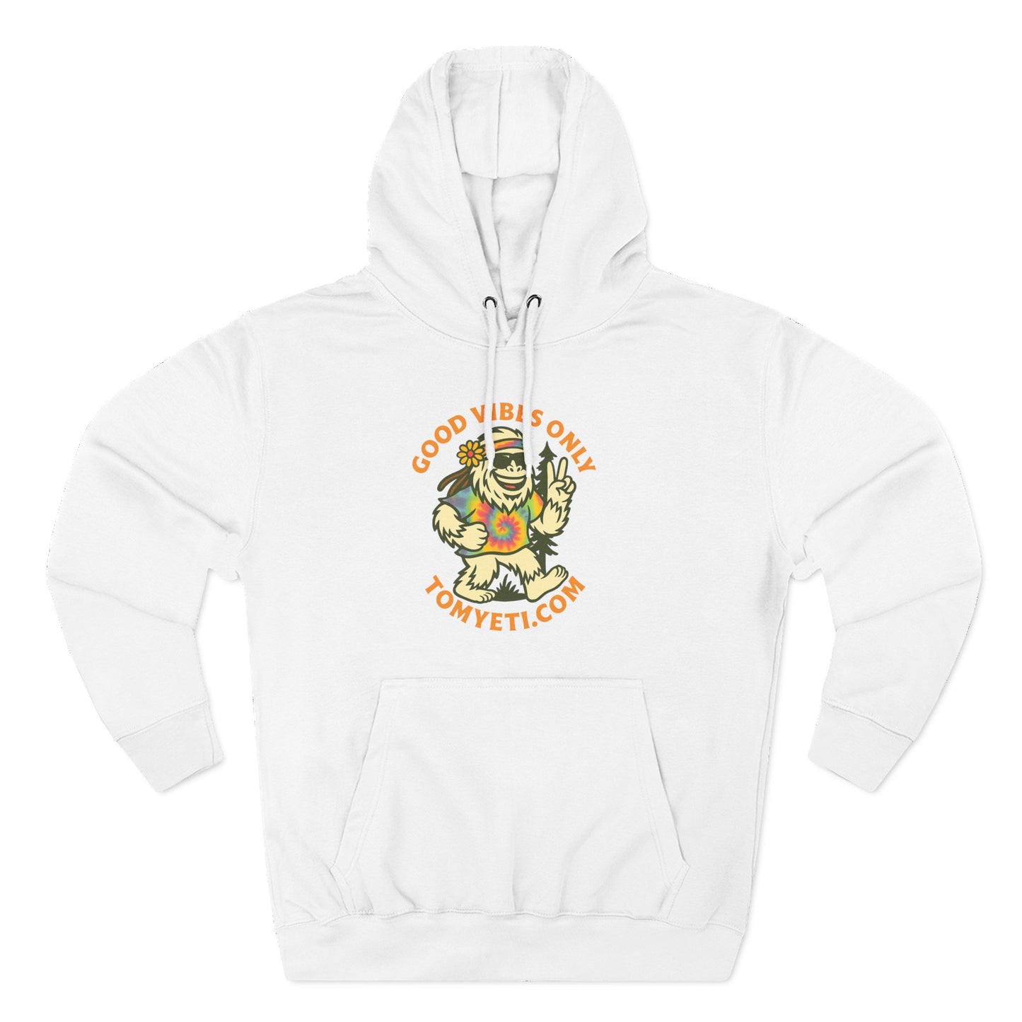 Tom Yeti Official Good Vibes Only Woman's Hoodie