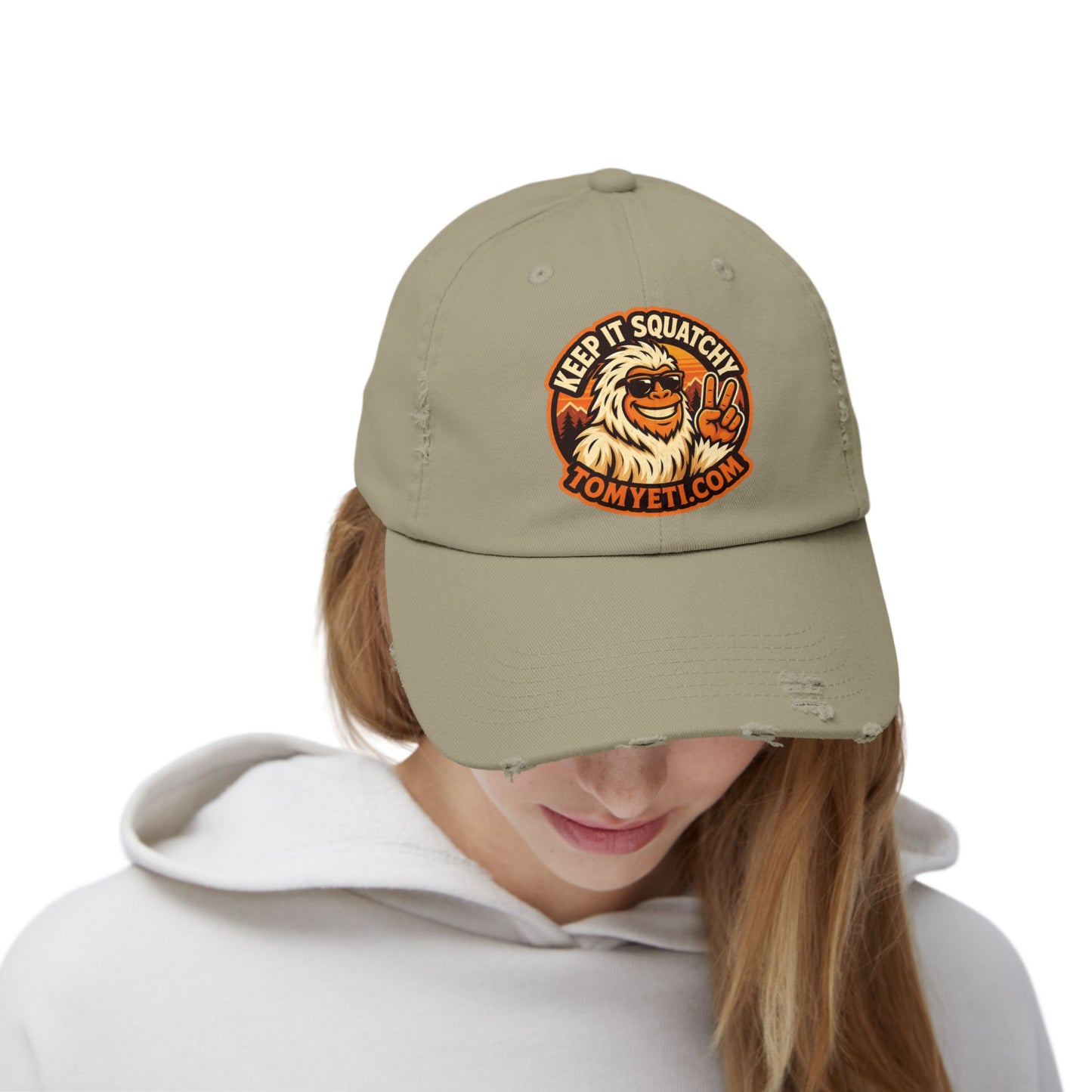 Tom Yeti Outdoor Adventure Cap — Distressed Unisex Hat
