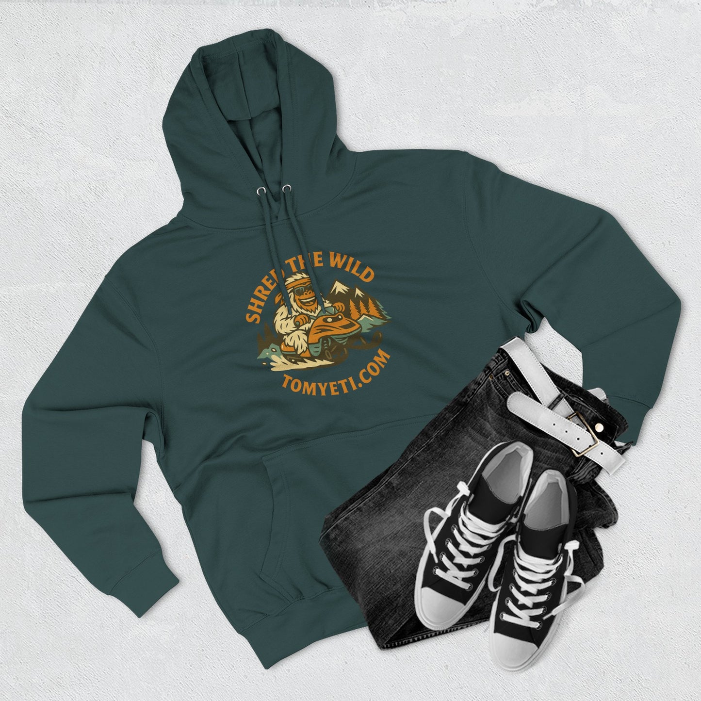 Tom Yeti Official Snowmobiling Hoodie!