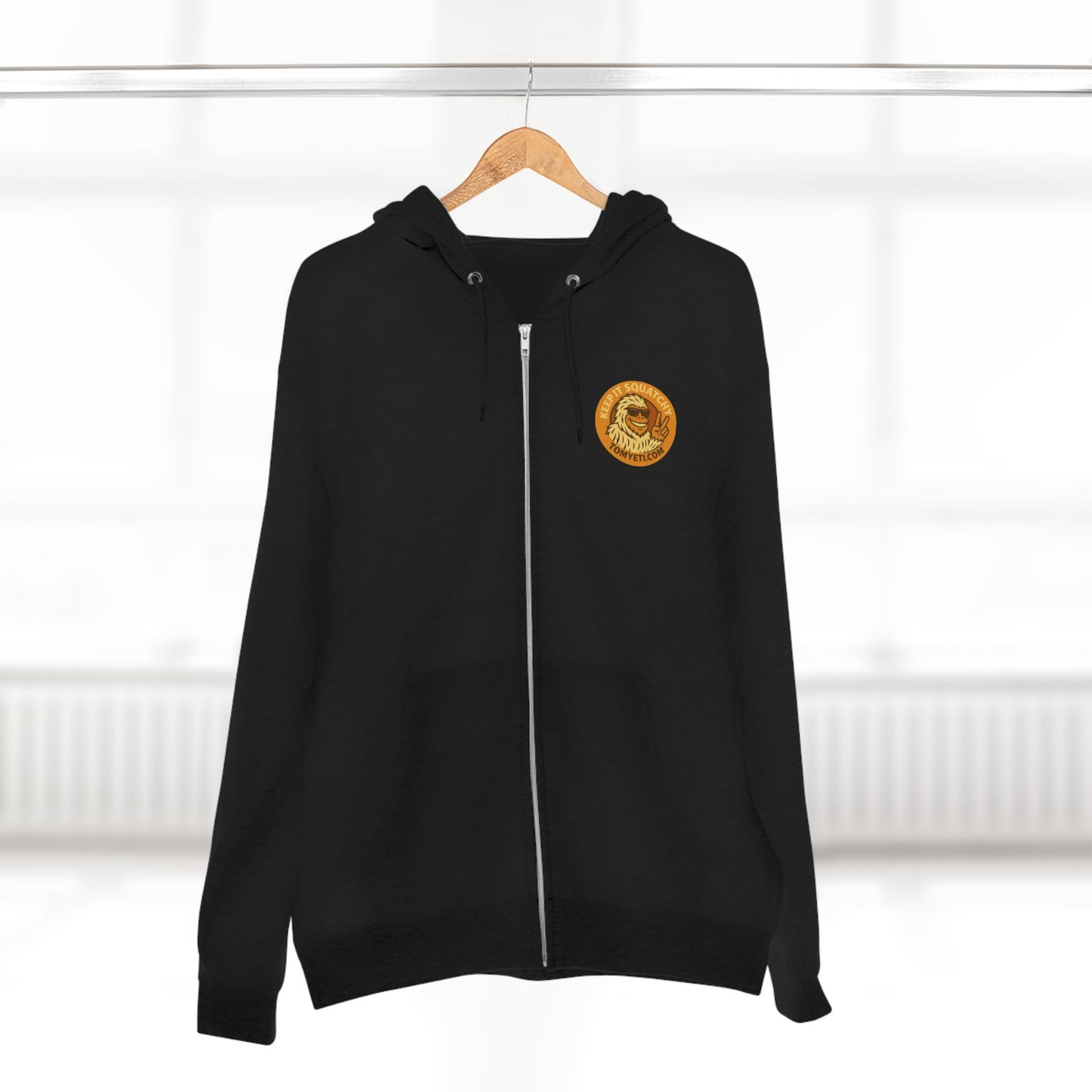 Tom Yeti Official Zip Up Travel Hoodie