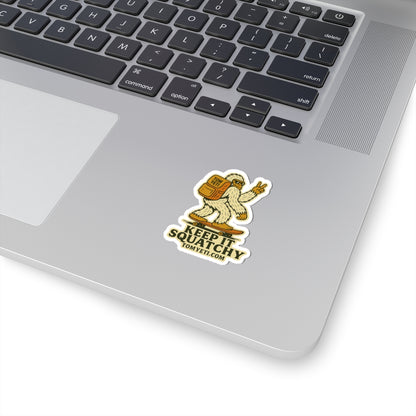 Tom Yeti Official Keep It Squatchy Stickers
