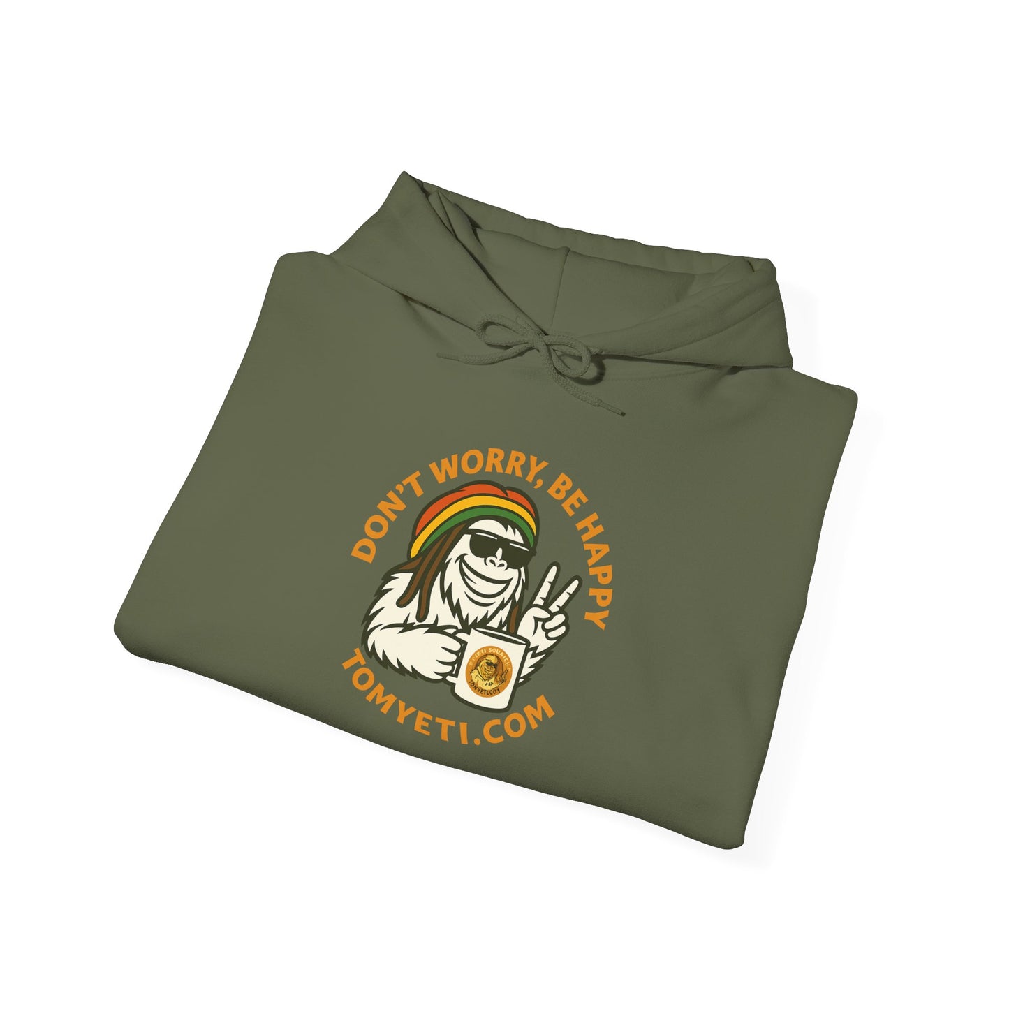 Tom Yeti Official Don't Worry, Be Happy Hoodie