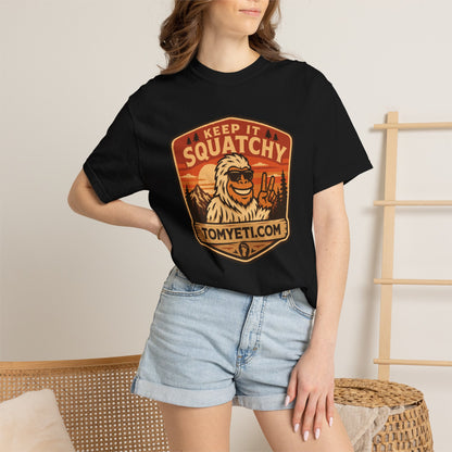 Tom Yeti Logo 100% Cotton T-Shirt