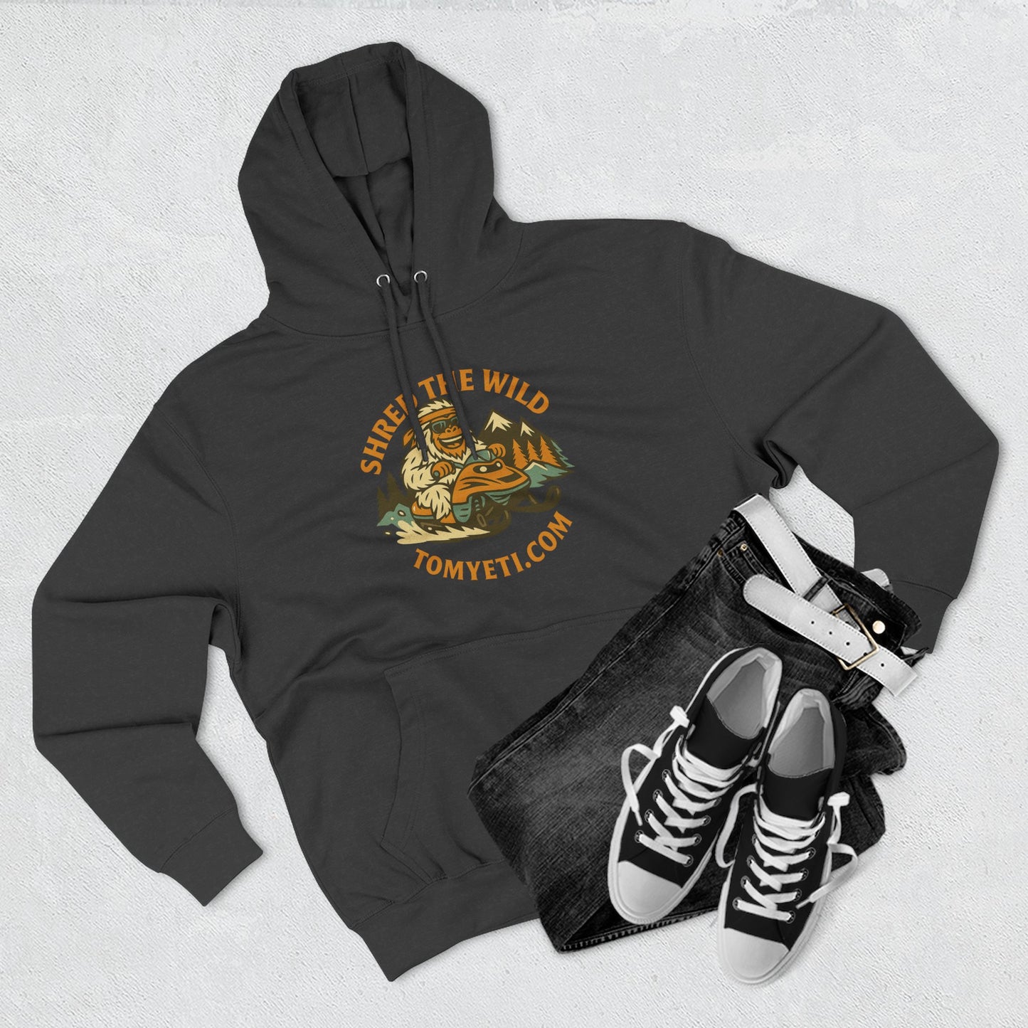 Tom Yeti Official Snowmobiling Hoodie!
