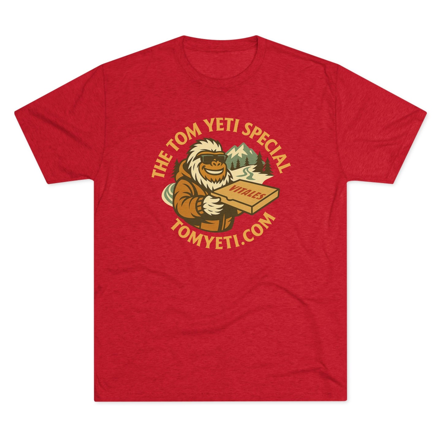 Tom Yeti Official Vitale's Pizza T Shirt!