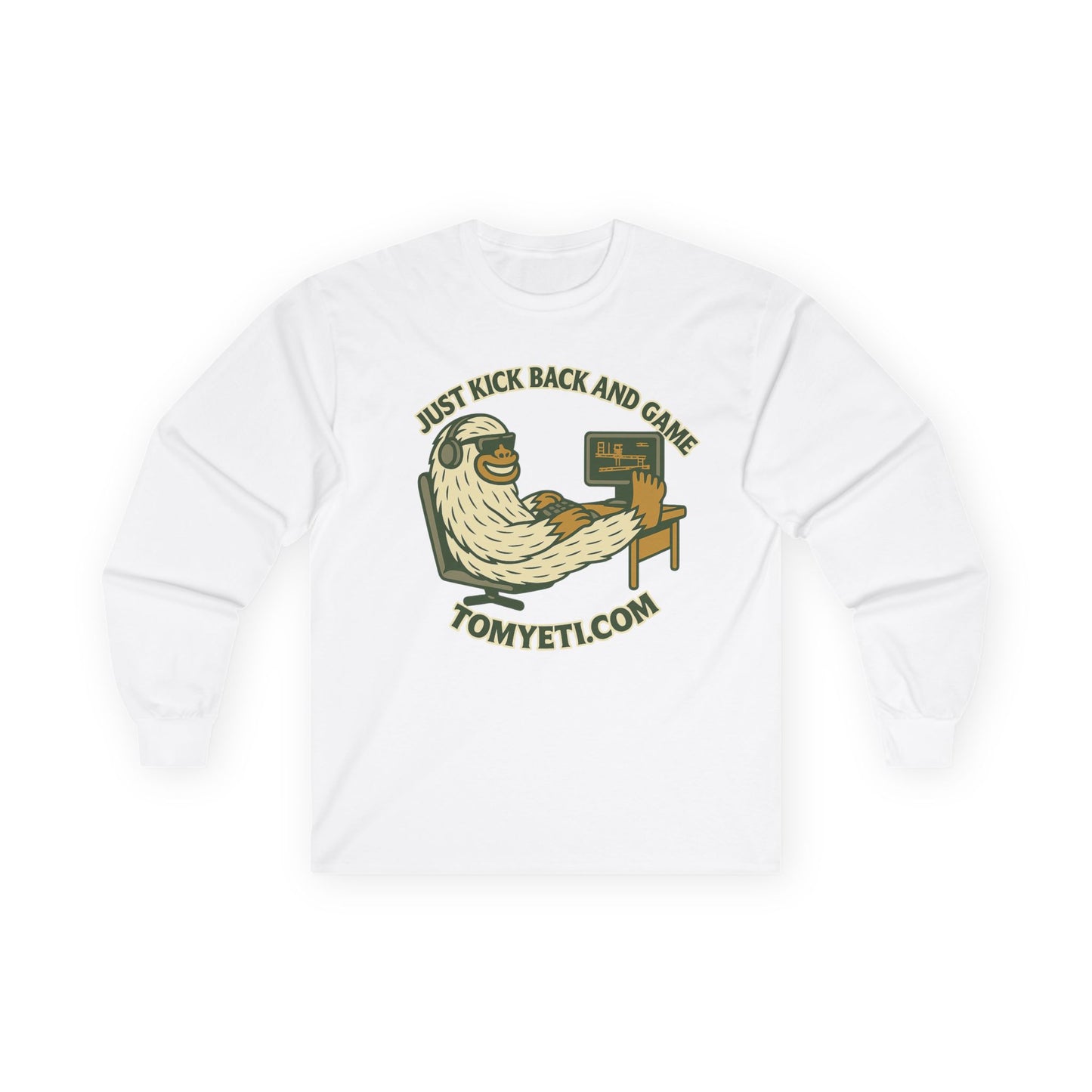 Tom Yeti Official Gaming Long Sleeve T