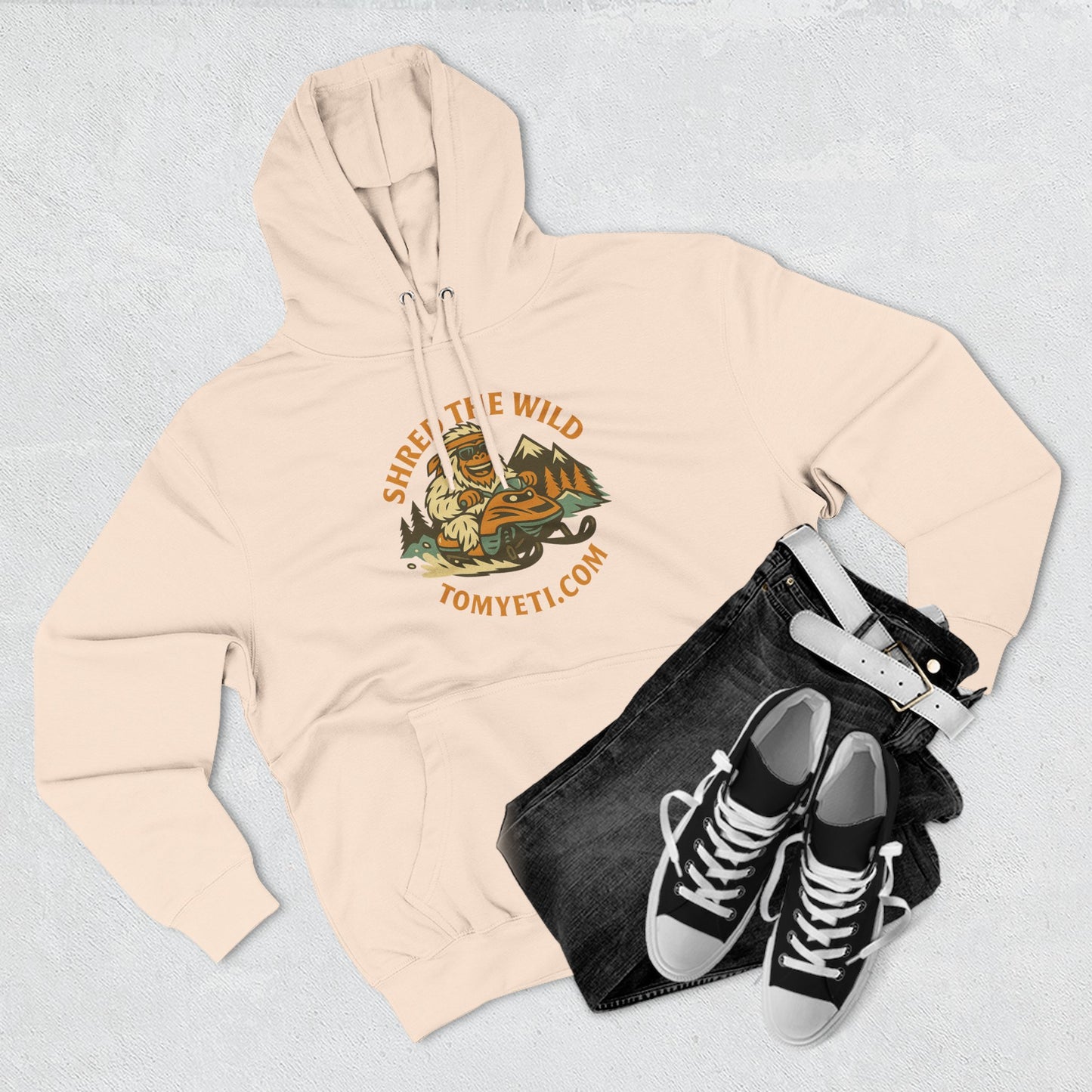Tom Yeti Official Snowmobiling Hoodie!