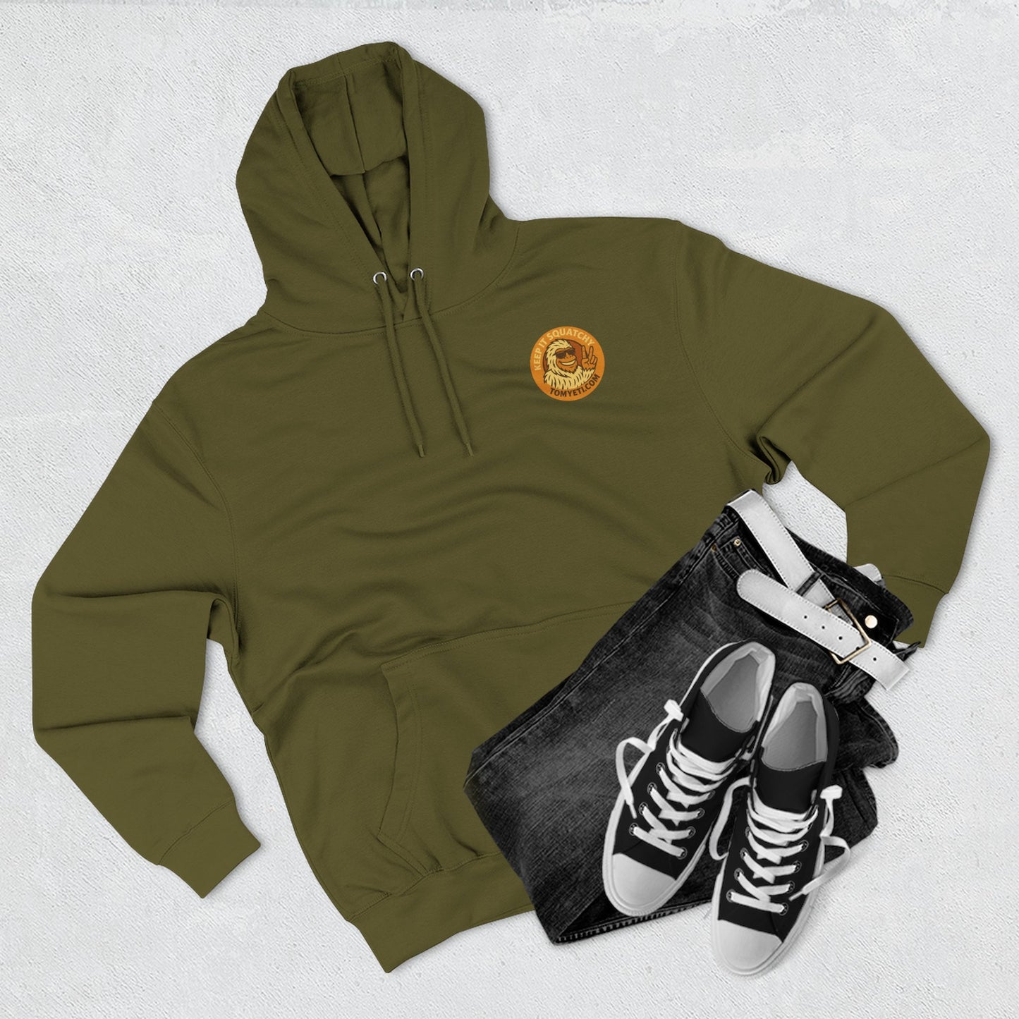 Tom Yeti Official Logo Hoodie
