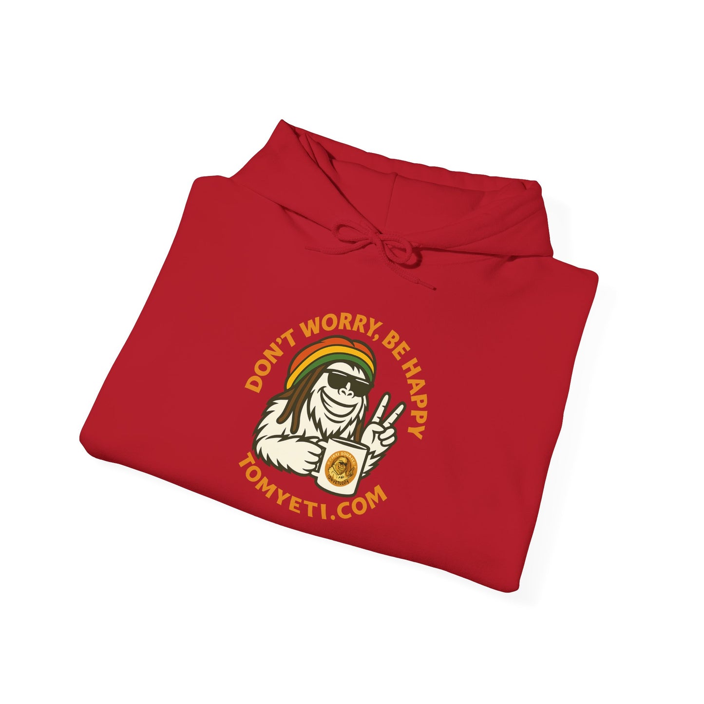 Tom Yeti Official Don't Worry, Be Happy Hoodie