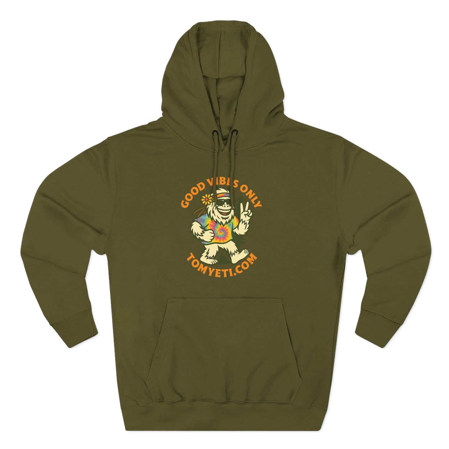 Tom Yeti Official Good Vibes Only Woman's Hoodie