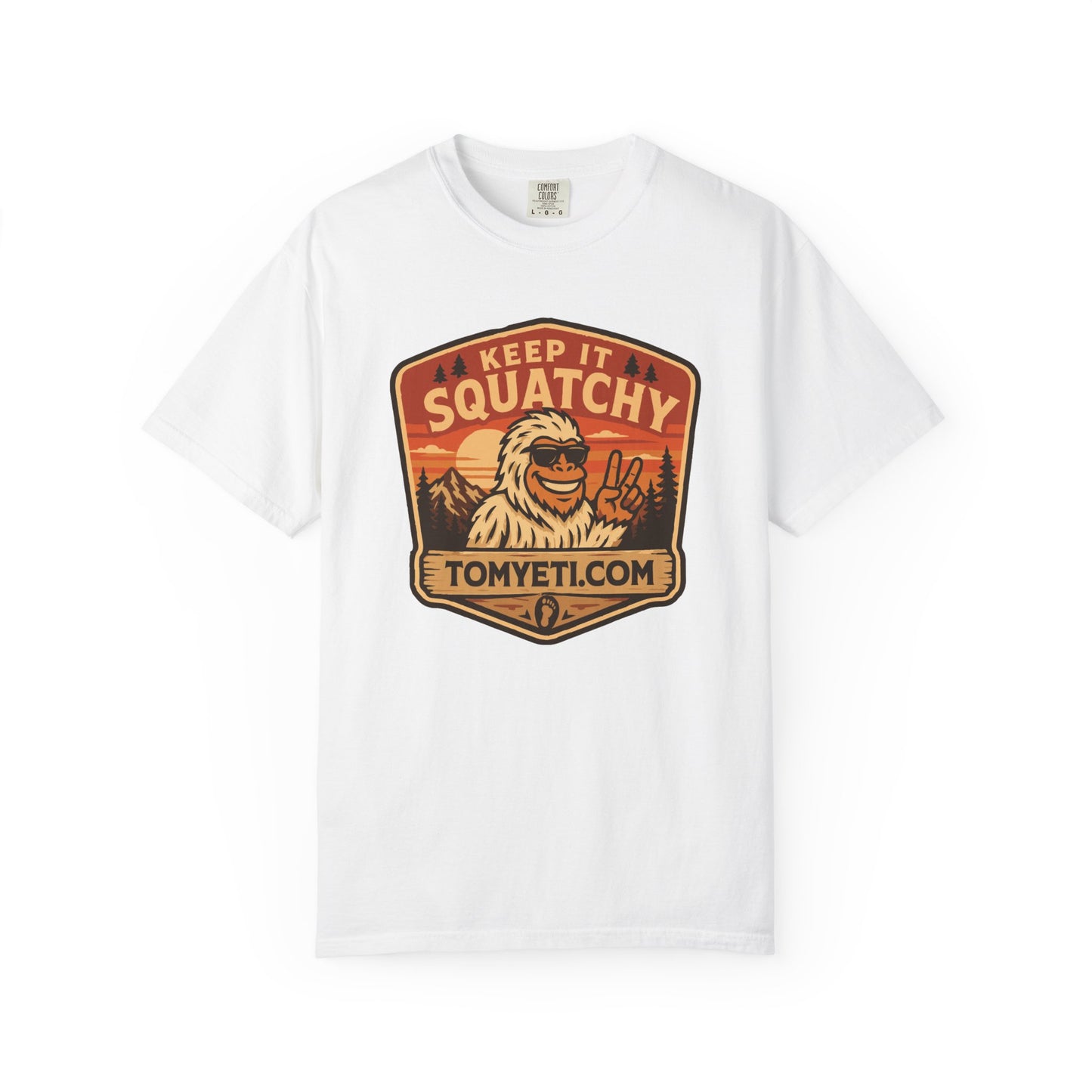 Tom Yeti Logo 100% Cotton T-Shirt