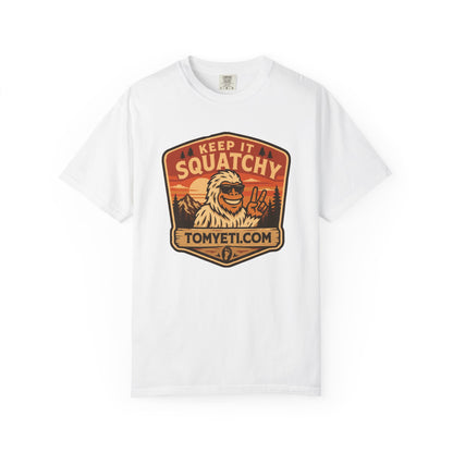 Tom Yeti Logo 100% Cotton T-Shirt