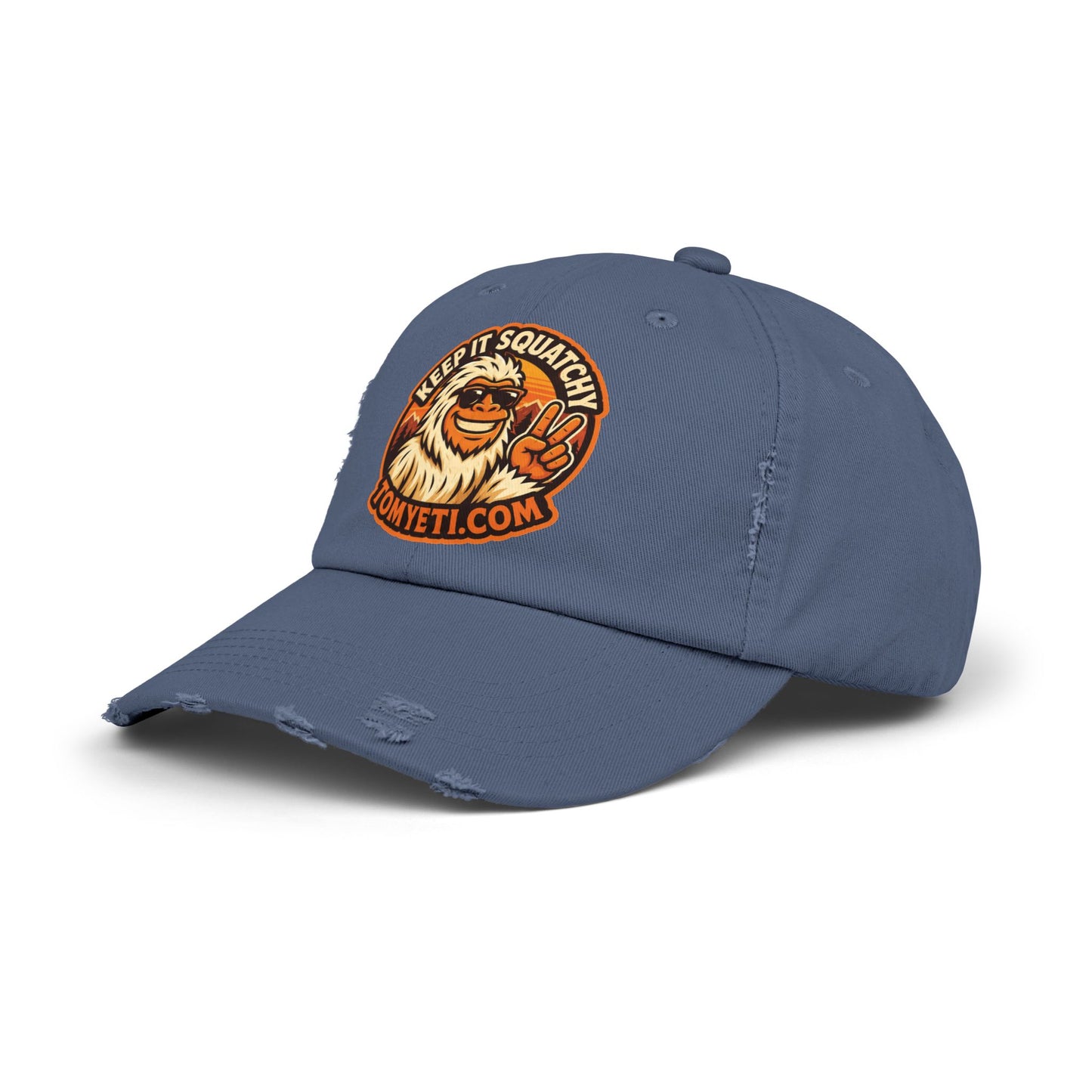 Tom Yeti Outdoor Adventure Cap — Distressed Unisex Hat