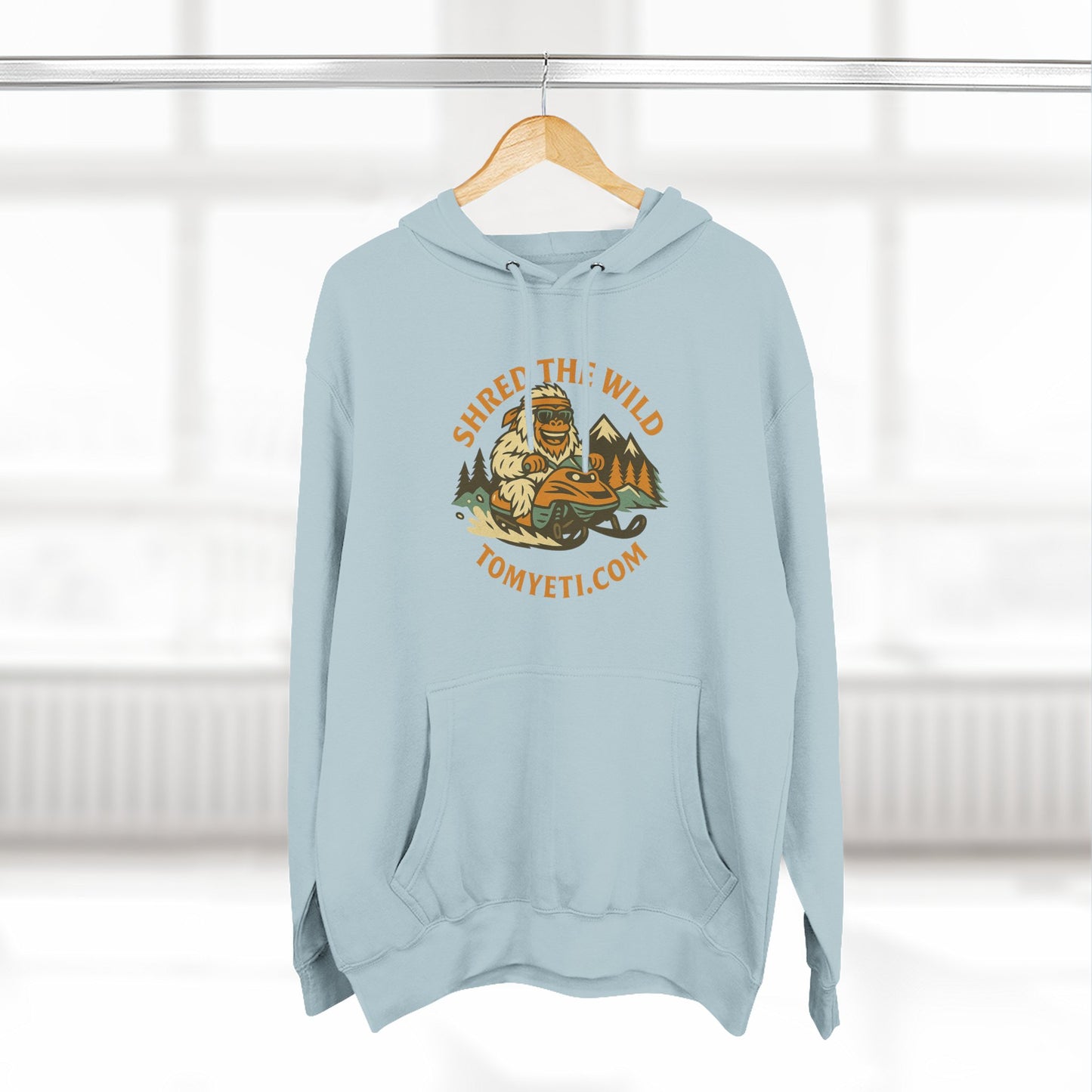 Tom Yeti Official Snowmobiling Hoodie!