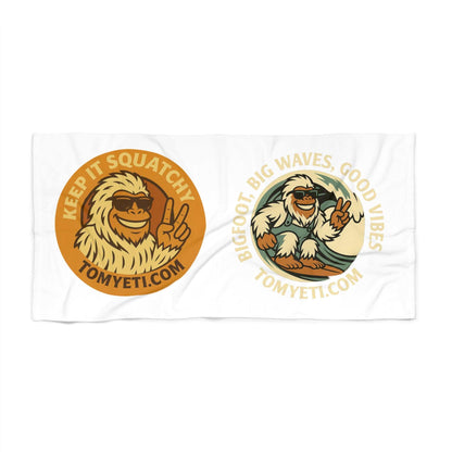 Tom Yeti Beach Towel