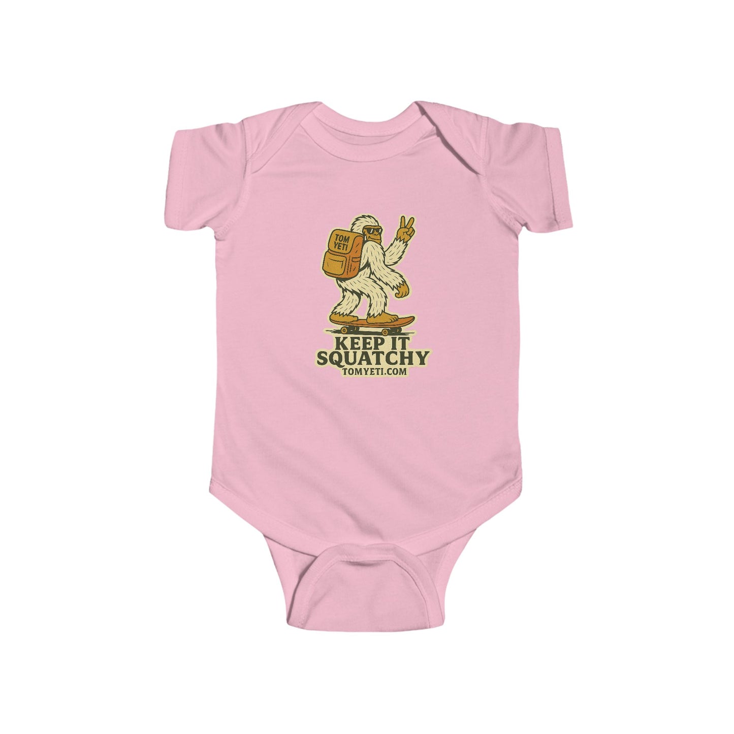 Tom Yeti Official Infant Fine Jersey Bodysuit/Onesie