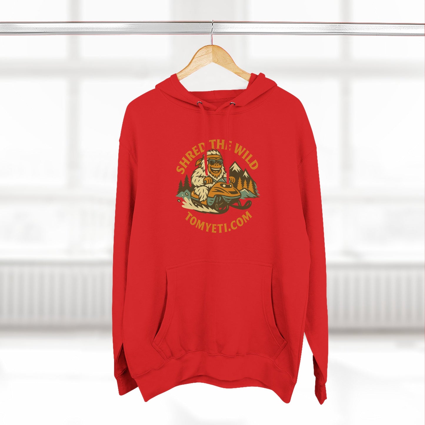 Tom Yeti Official Snowmobiling Hoodie!