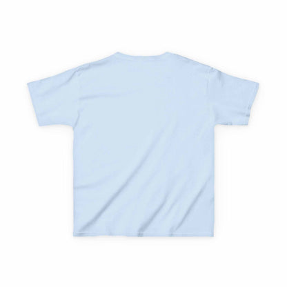 Tom Yeti Official Vitales kids light blue heavy cotton tee back view