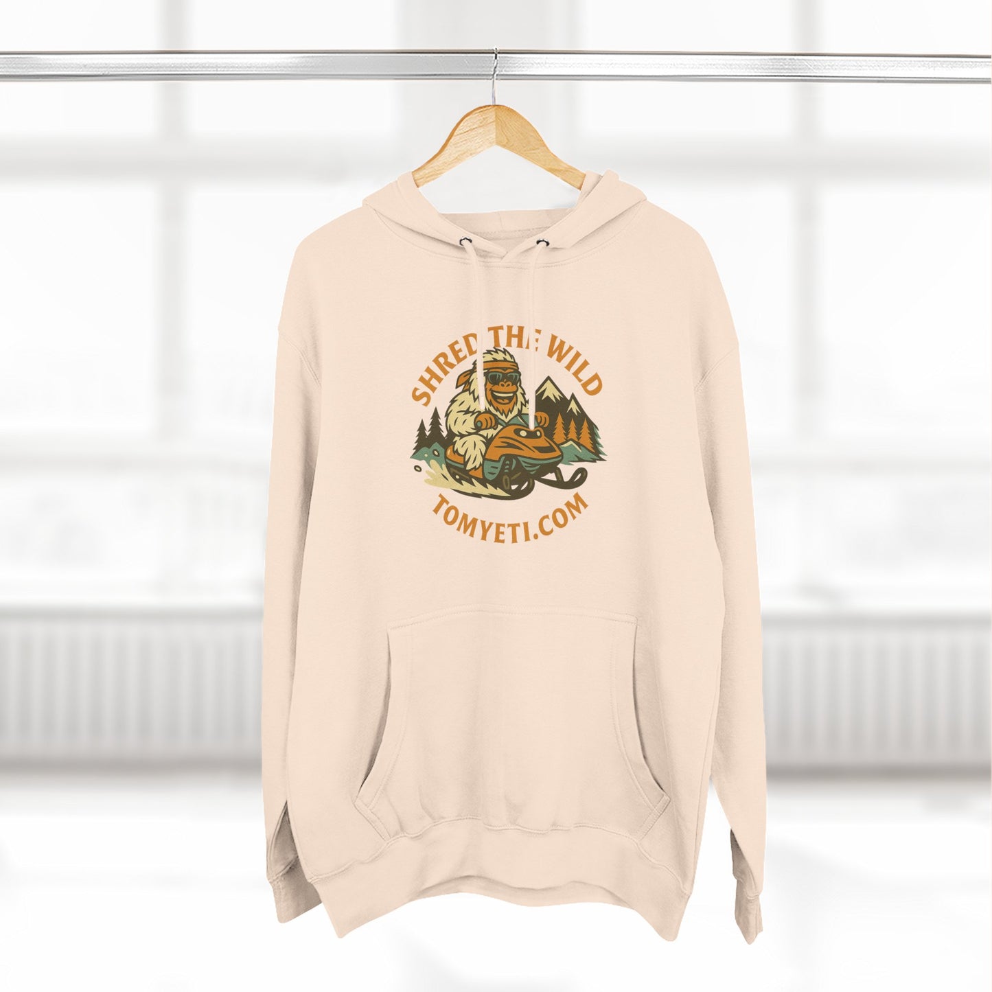 Tom Yeti Official Snowmobiling Hoodie!