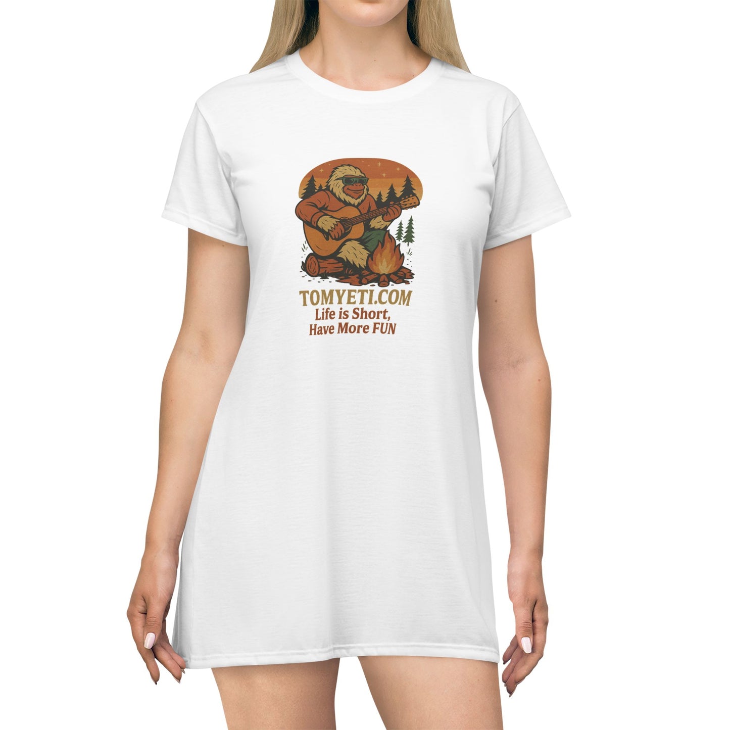 Tom Yeti Official T Shirt Dress