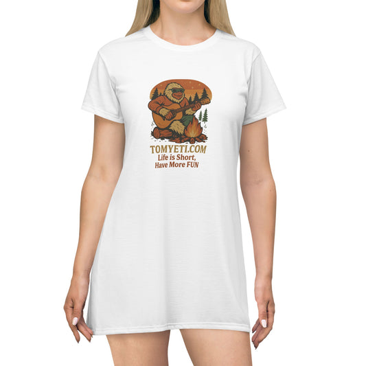Tom Yeti Official T Shirt Dress