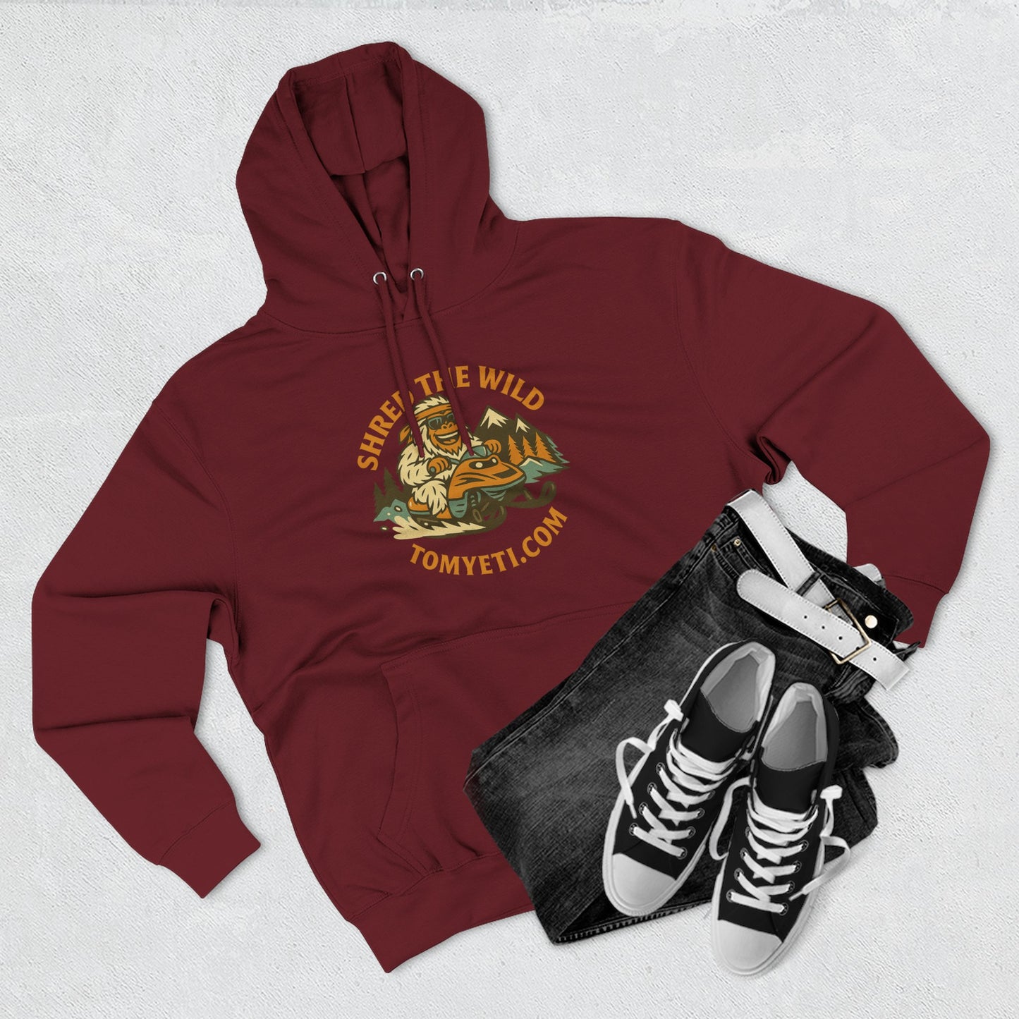 Tom Yeti Official Snowmobiling Hoodie!