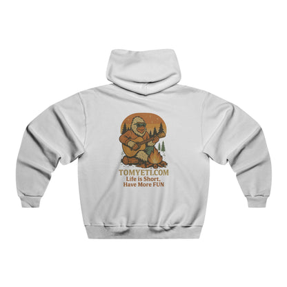 Hooded Sweatshirt - Tom Yeti Camping and Hiking Cozy Hoodie