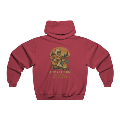 Hooded Sweatshirt - Tom Yeti Camping and Hiking Cozy Hoodie