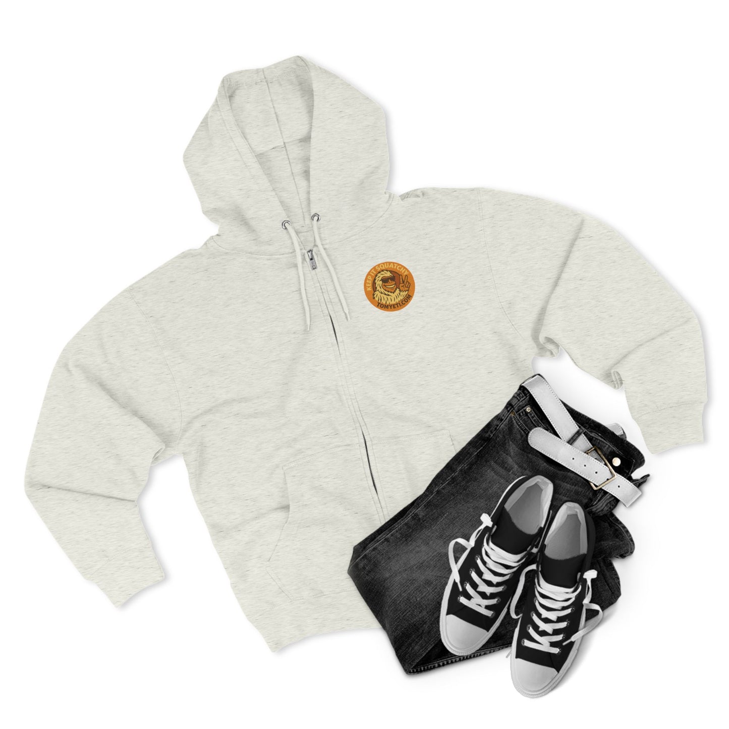 Tom Yeti Official Zip Up Travel Hoodie