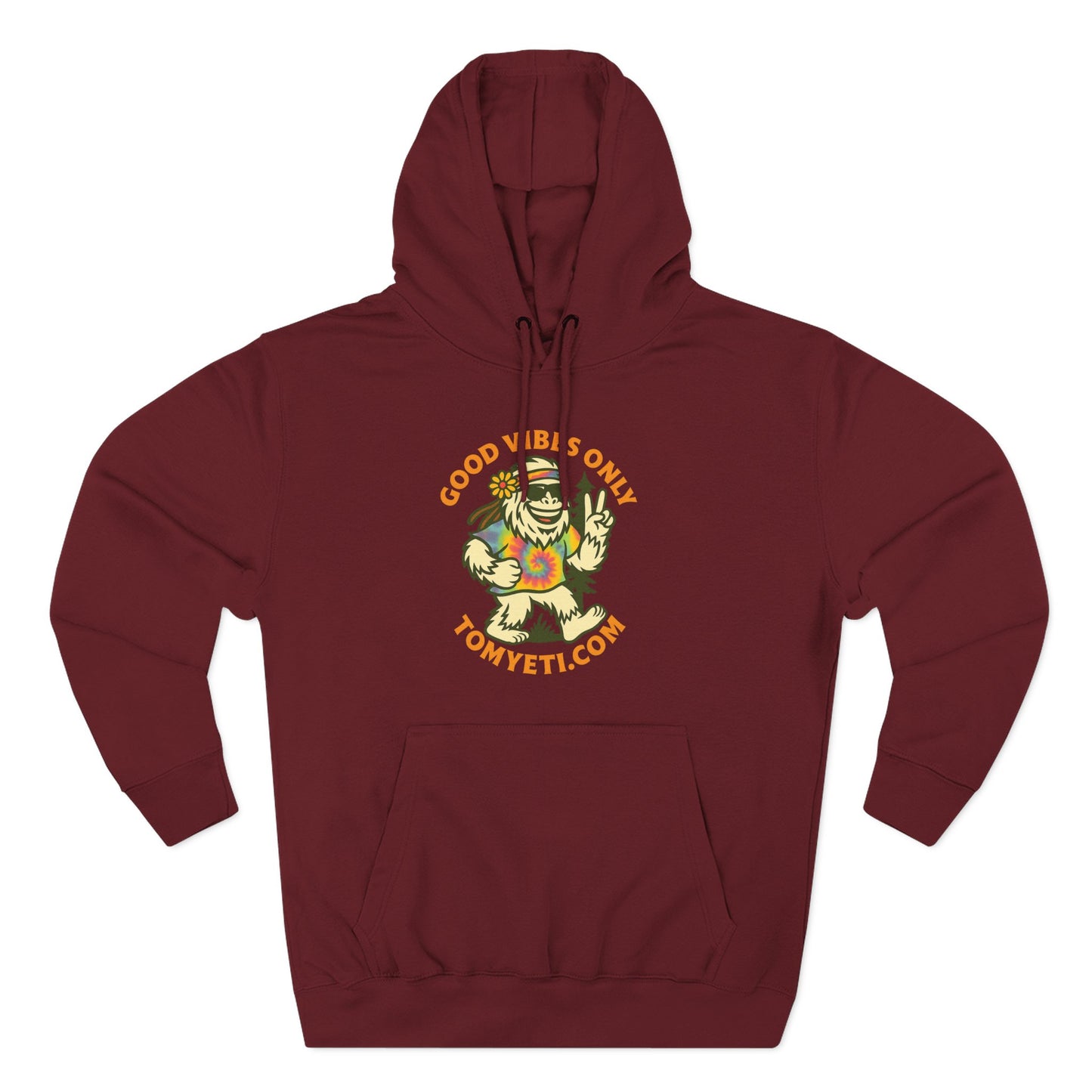 Tom Yeti Official Good Vibes Only Woman's Hoodie