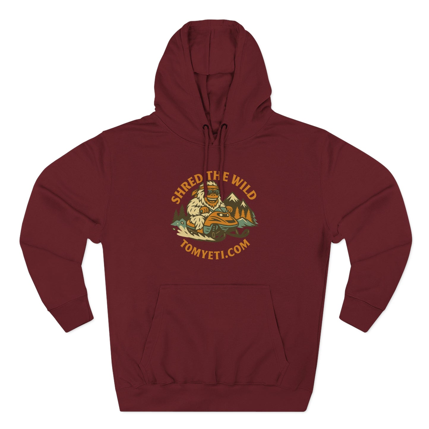 Tom Yeti Official Snowmobiling Hoodie!