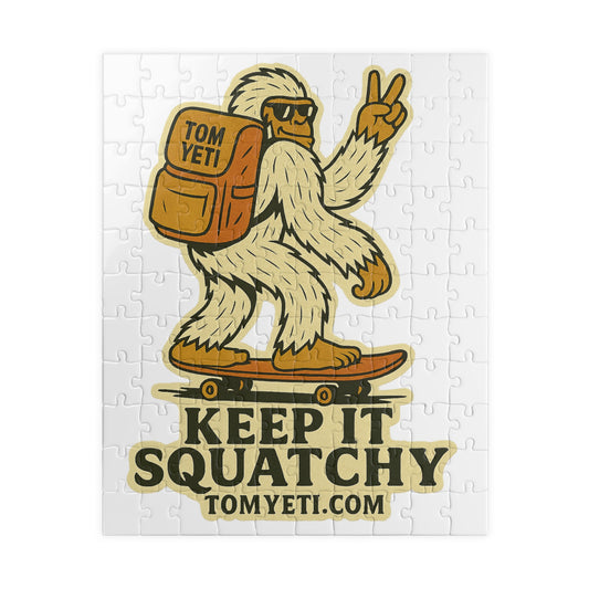 Tom Yeti Official Keep it Squatchy Puzzle!