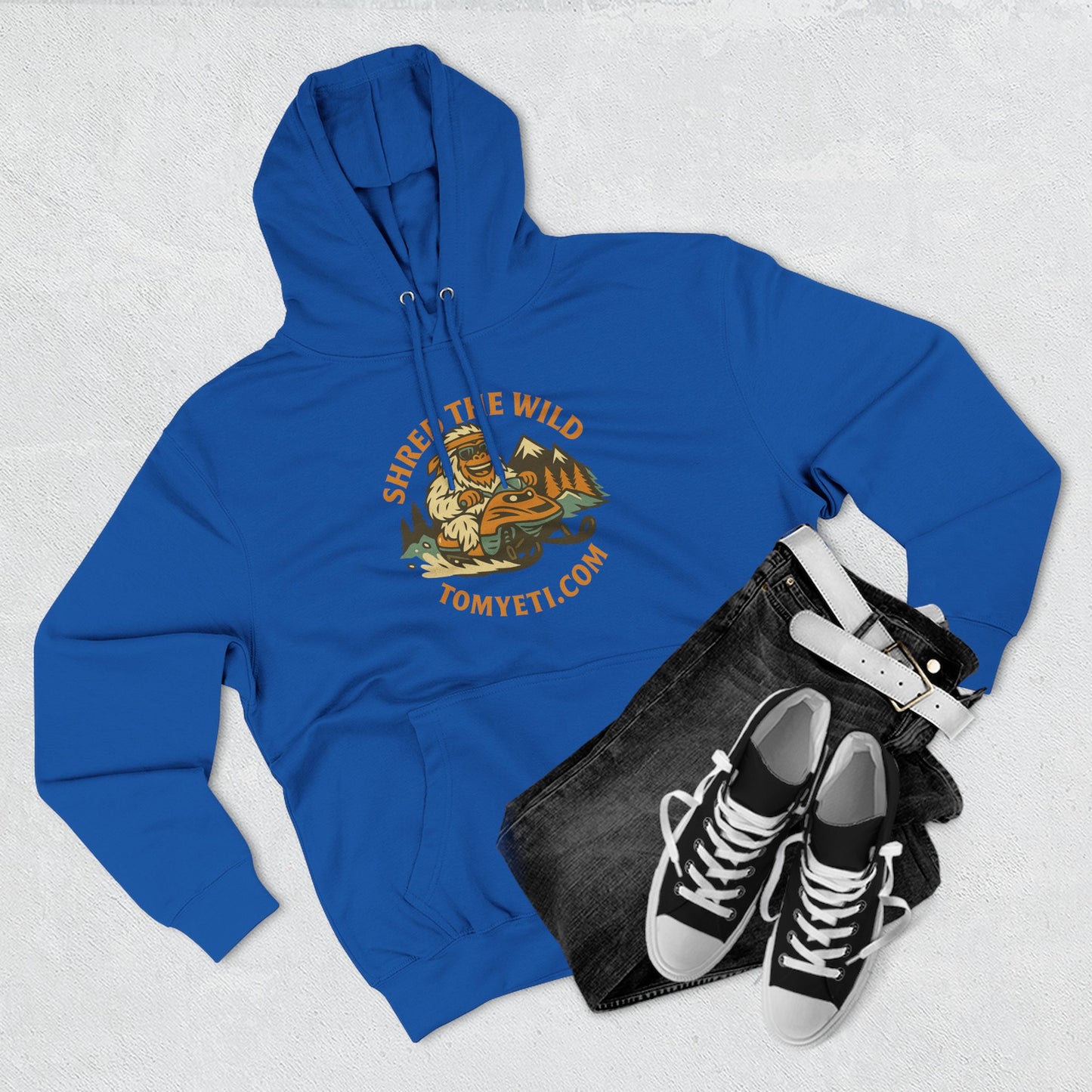 Tom Yeti Official Snowmobiling Hoodie!