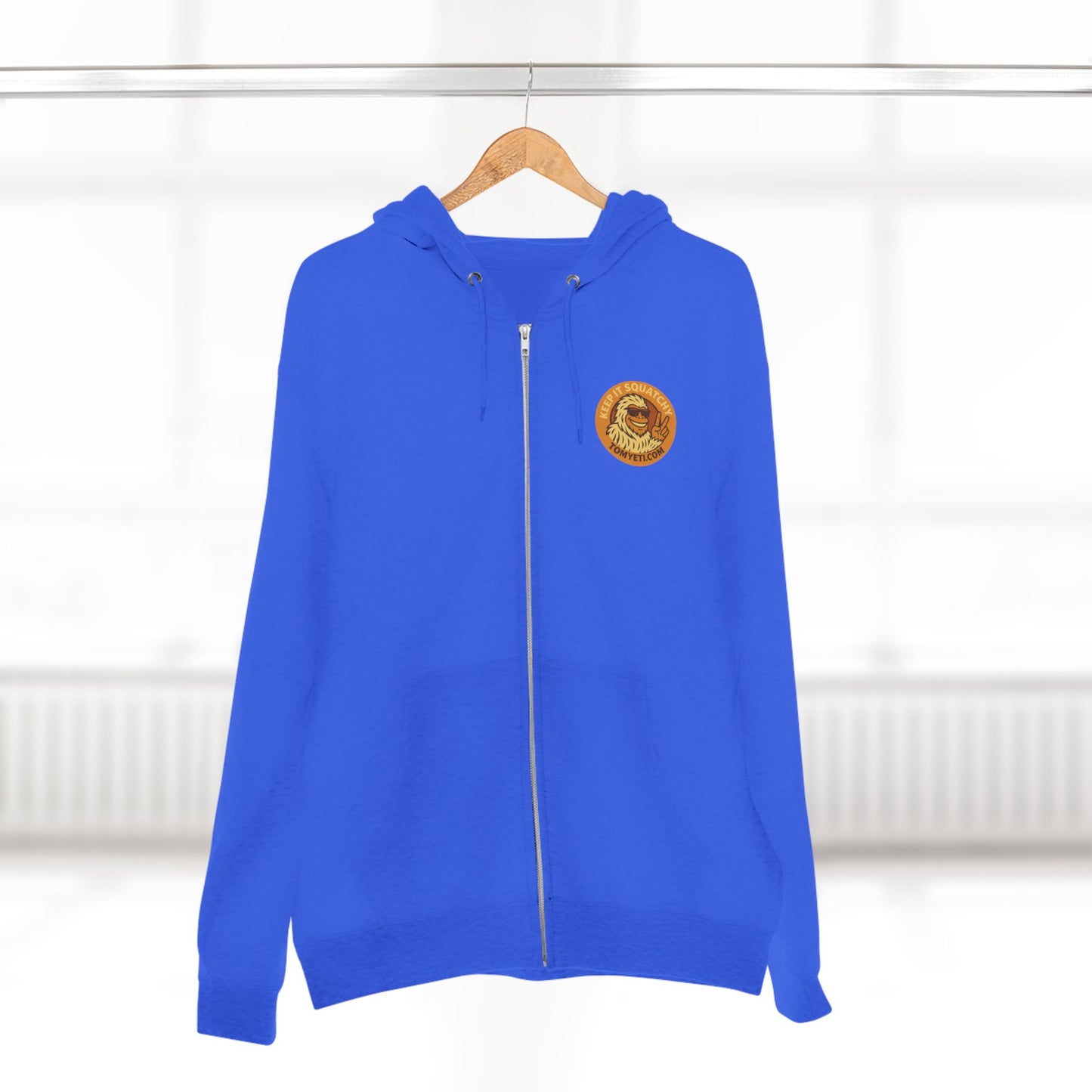 Tom Yeti Official Zip Up Travel Hoodie