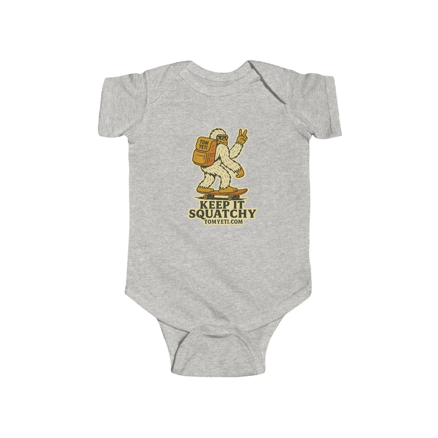 Tom Yeti Official Infant Fine Jersey Bodysuit/Onesie