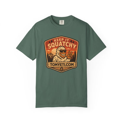 Tom Yeti Logo 100% Cotton T-Shirt