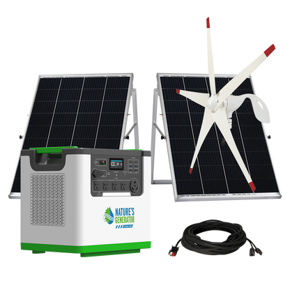 Nature's Generator Lithium 3600 Solar and Wind Generator