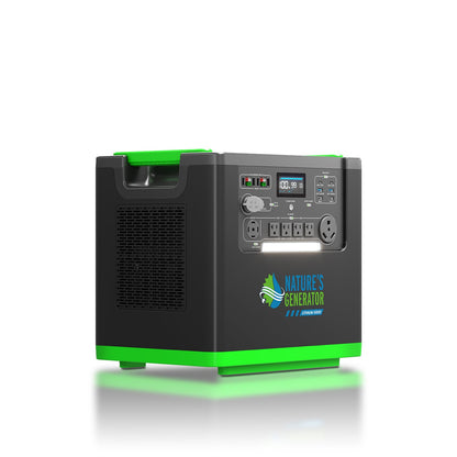 Nature's Generator Lithium 6000 and Transfer Switch