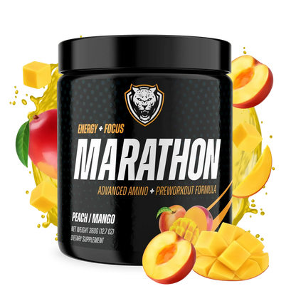 MARATHON all-in-one 40 servings endurance hydration recovery supplement for runners